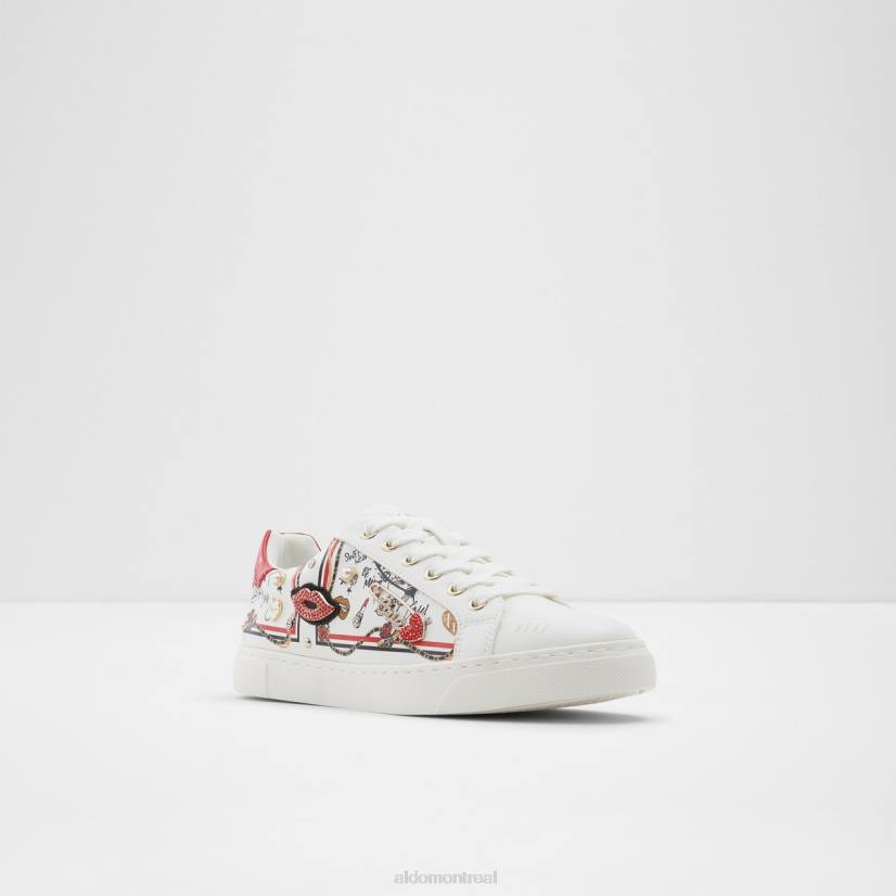 Aldo footwear VD8R3719 Aldo sneaker basse meday à imprimé synthétique blanc