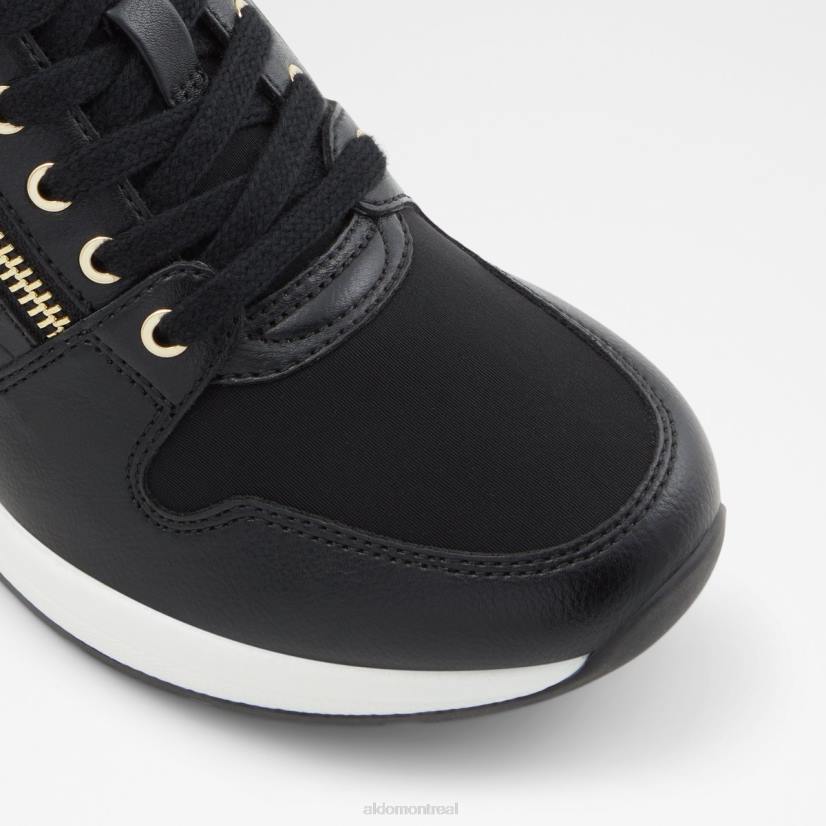 Aldo footwear VD8R9664 Aldo sneaker adwiwia synthétique croco noir talon compensé mode