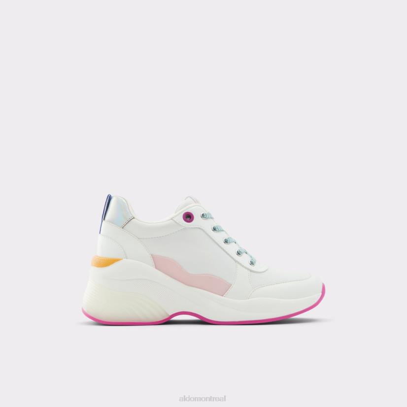 Aldo footwear VD8R9729 Aldo sneaker compensée Cerina blanche à la mode