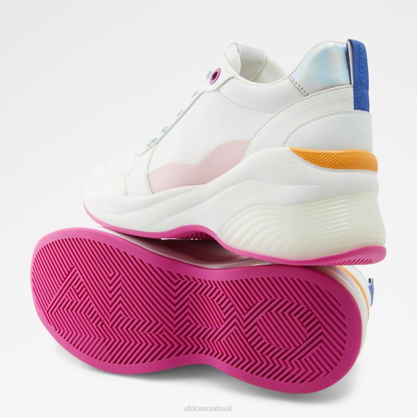 Aldo footwear VD8R9729 Aldo sneaker compensée Cerina blanche à la mode