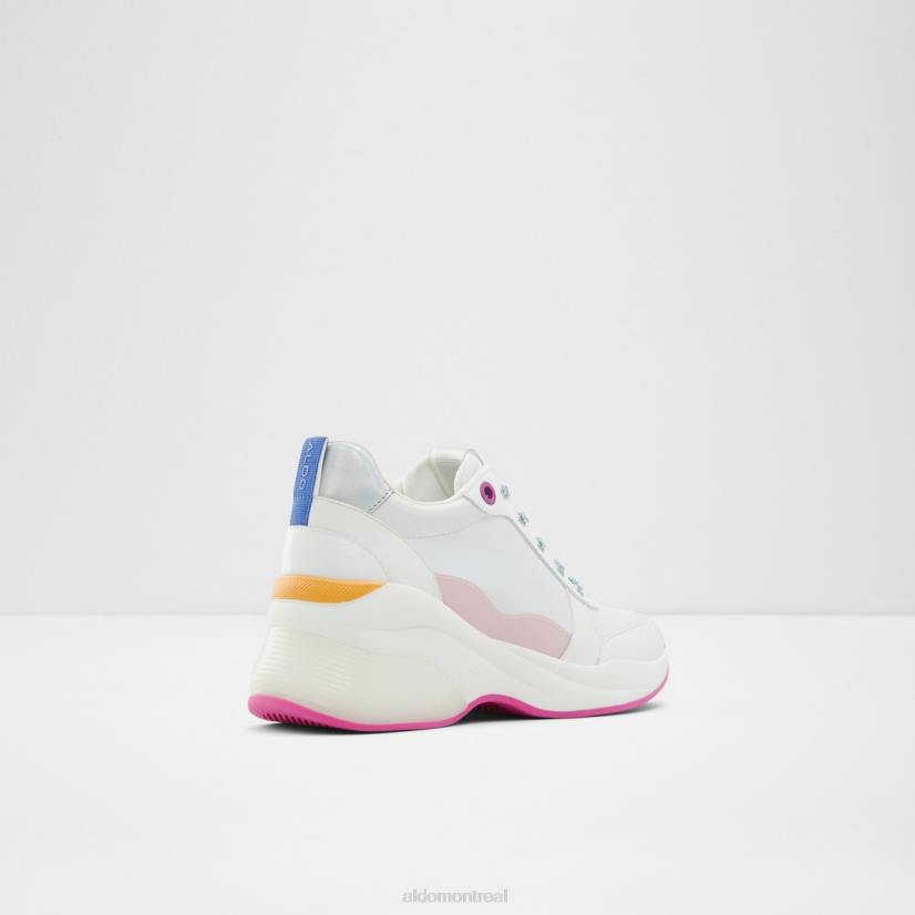 Aldo footwear VD8R9729 Aldo sneaker compensée Cerina blanche à la mode
