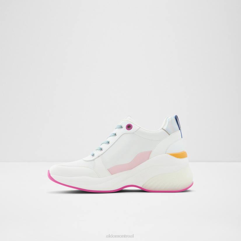 Aldo footwear VD8R9729 Aldo sneaker compensée Cerina blanche à la mode