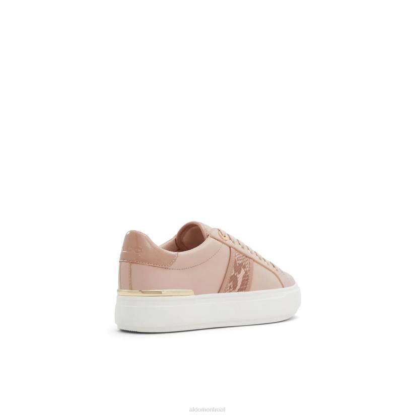 Aldo footwear sale VD8R2510 Aldo mode serpera baskets basses à lacets rose