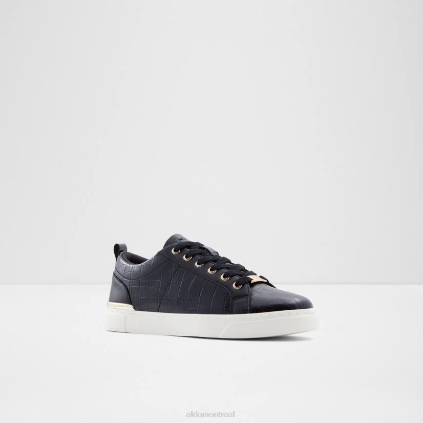 Aldo footwear sale VD8R3450 Aldo sneaker basse dilathielle noire à la mode, semelle coupe