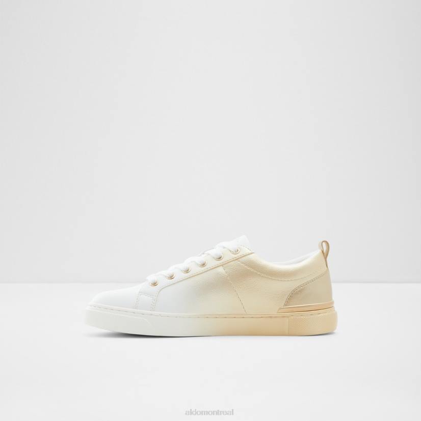 Aldo footwear sale VD8R3615 Aldo sneaker basse dilathielle en satin synthétique multi-transparent doré à la mode