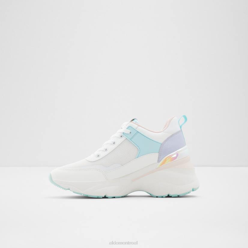 Aldo footwear sale VD8R3725 Aldo mode pastel multi azuria coin sneaker jogger semelle