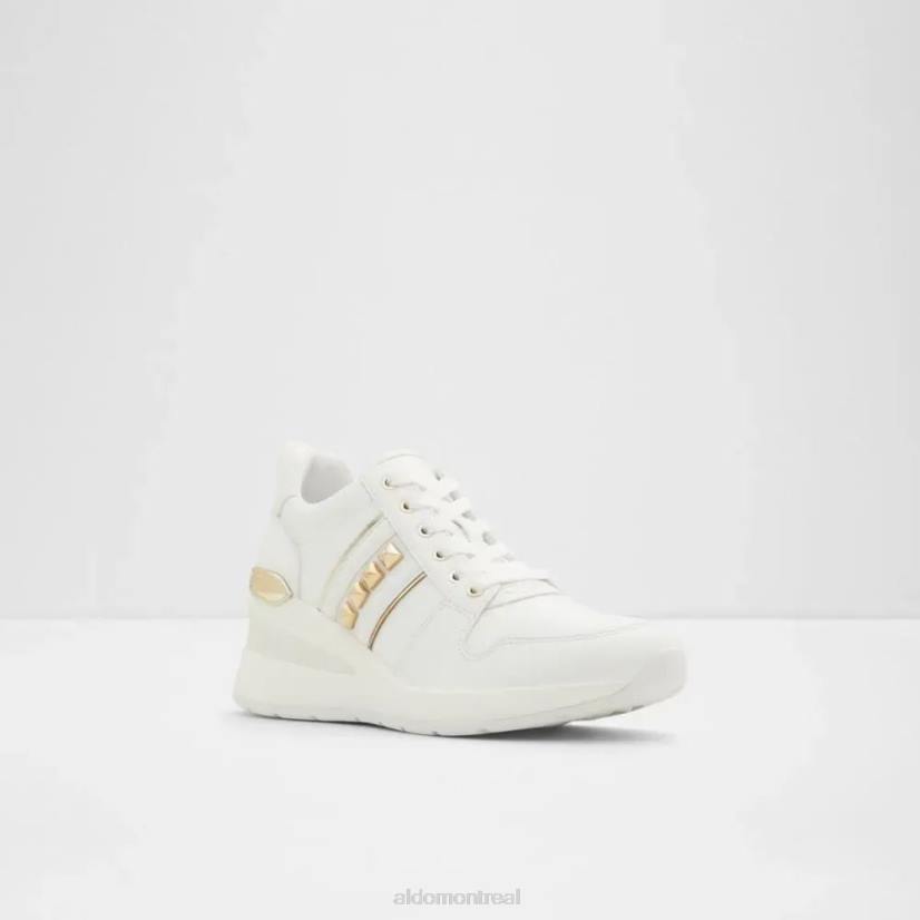 Aldo footwear sale VD8R4845 Aldo mode autres baskets compensées larose blanches pour femmes