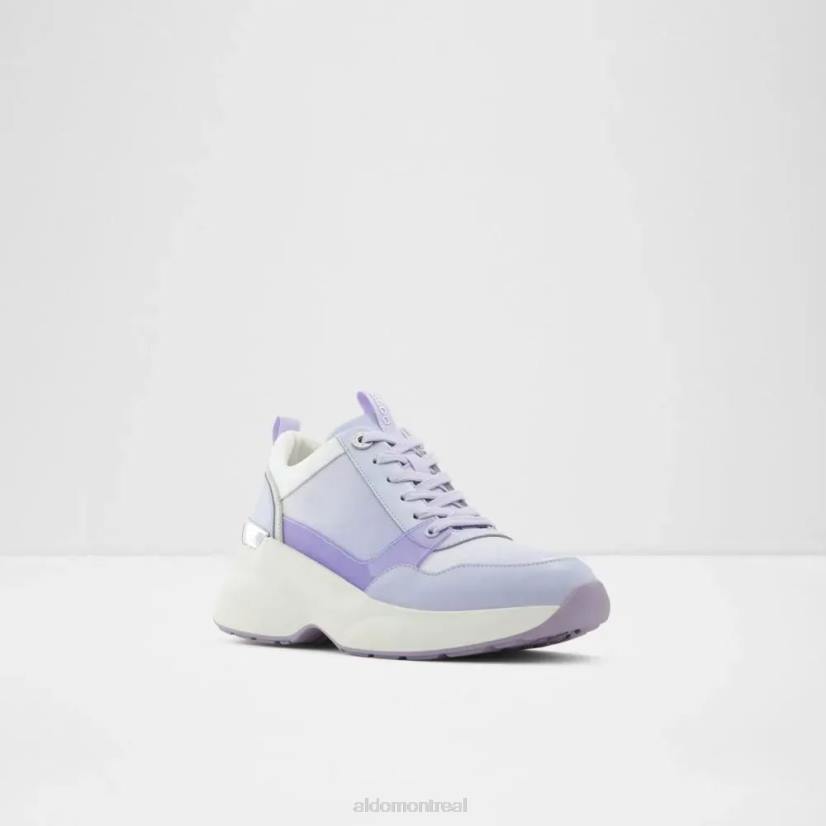 Aldo footwear sale VD8R4860 Aldo jogging à lacets pour femme violet fashion feelgood