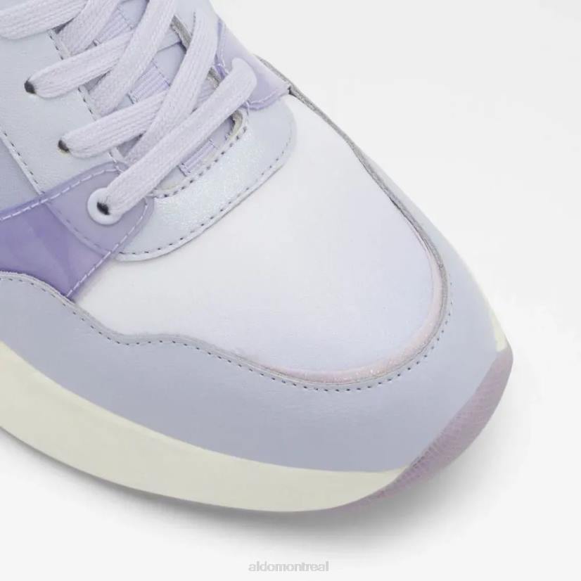 Aldo footwear sale VD8R4860 Aldo jogging à lacets pour femme violet fashion feelgood