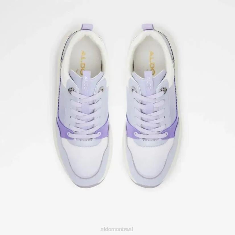 Aldo footwear sale VD8R4860 Aldo jogging à lacets pour femme violet fashion feelgood