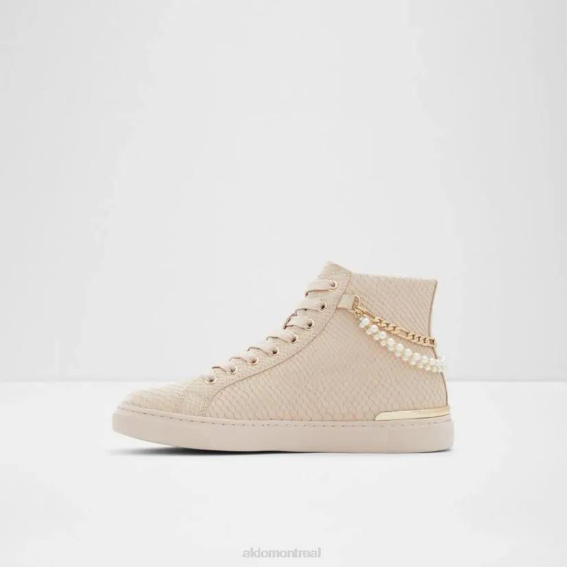 Aldo footwear sale VD8R4865 Aldo perola sneaker montante pour femme rose clair mode