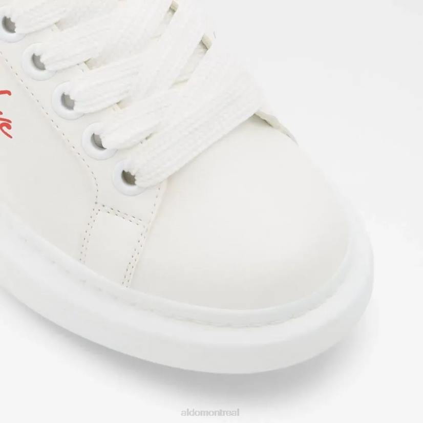 Aldo footwear sale VD8R4885 Aldo sneaker à lacets femme larealin blanche mode