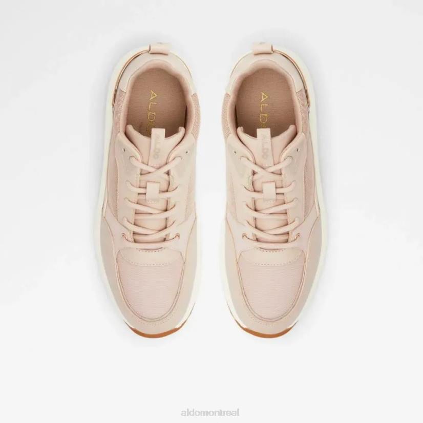 Aldo footwear sale VD8R5680 Aldo sneaker compensée femme goodvibes mode rose clair