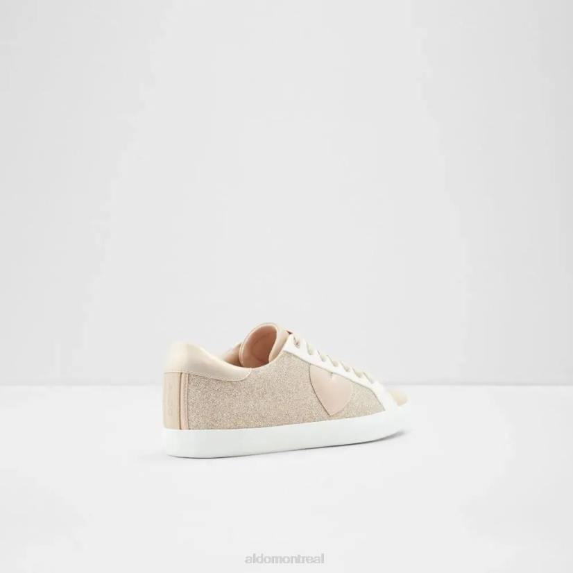 Aldo footwear sale VD8R5705 Aldo sneaker à lacets pour femme Gold Fashion Chaus
