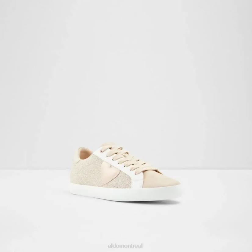 Aldo footwear sale VD8R5705 Aldo sneaker à lacets pour femme Gold Fashion Chaus
