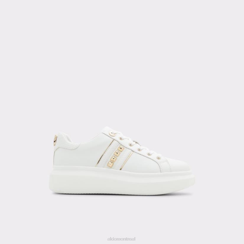 Aldo footwear sale VD8R9345 Aldo fashion larou sneaker basse plateforme blanc matière synthétique mixte