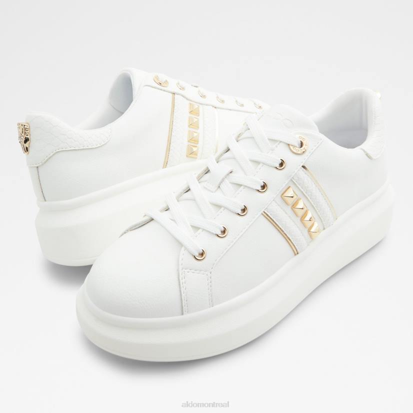 Aldo footwear sale VD8R9345 Aldo fashion larou sneaker basse plateforme blanc matière synthétique mixte