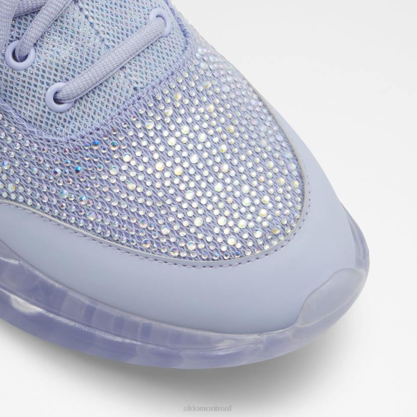 Aldo footwear sale VD8R9360 Aldo sneaker compensée Twilight violette semelle de jogging mode