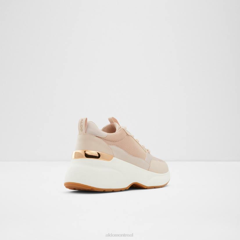 Aldo footwear sale VD8R9725 Aldo sneaker compensée goodvibes rose clair à talon micro compensé