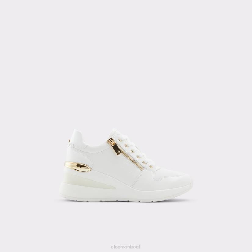 Aldo footwear sale VD8R9870 Aldo sneaker adwiwia mode croco synthétique blanc talon compensé