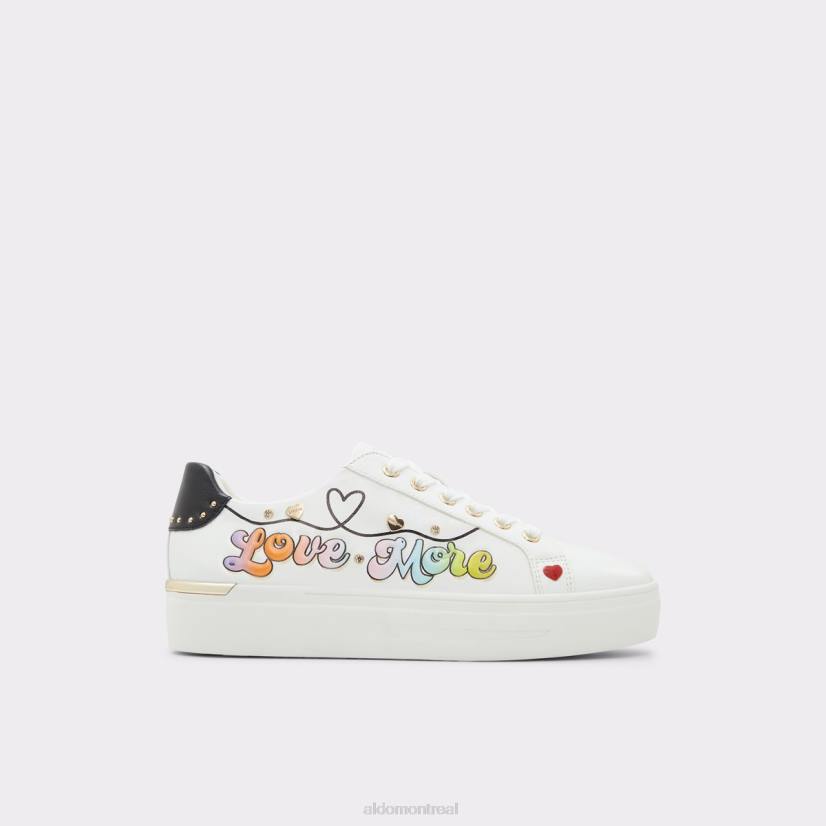 Aldo footwear sale VD8R9875 Aldo sneaker basse lovemore blanche multi fashion