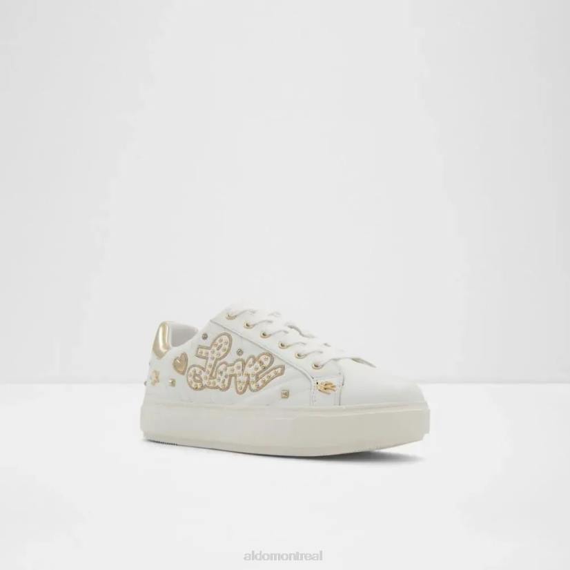 Aldo france chaussures homme VD8R4898 Aldo lovenow baskets basses pour femmes mode mode dorée