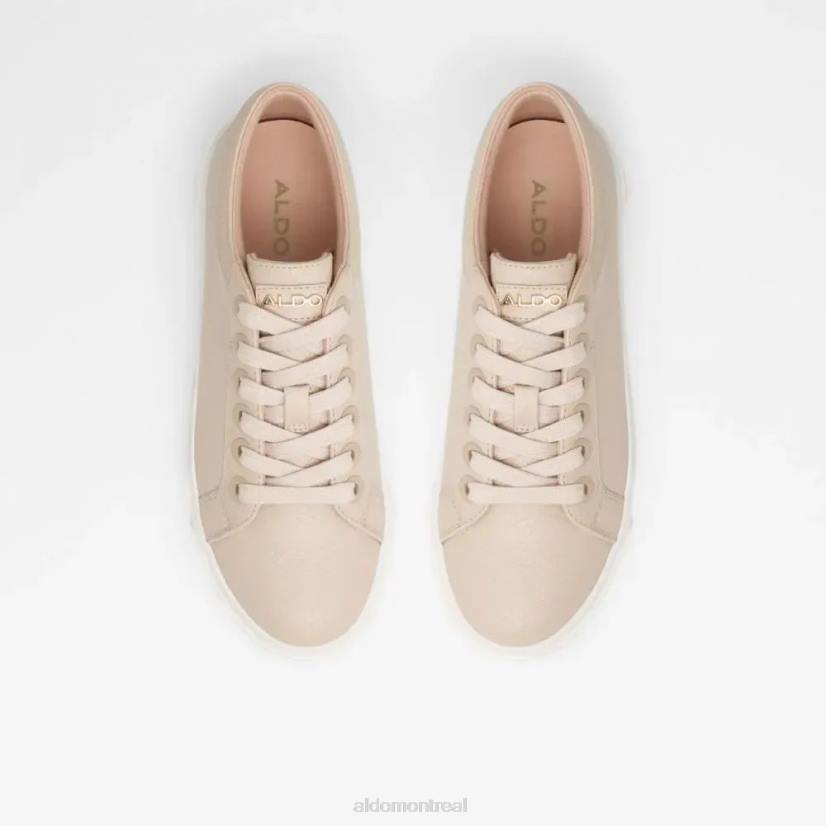 Aldo france chaussures homme VD8R5693 Aldo sneaker plate à lacets pour femmes Fashion Bone Kaendandra