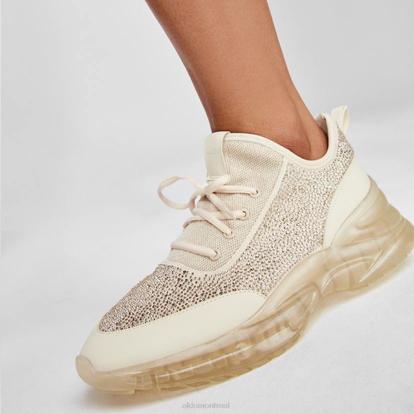 Aldo france sac VD8R3712 Aldo Baskets compensées Twilight beige clair à la mode, semelle de jogging