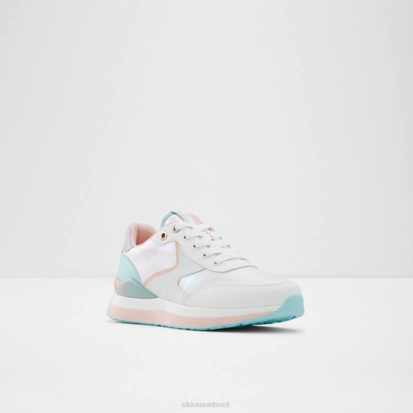 Aldo france sac VD8R9727 Aldo baskets compensées pastel multi azurio semelle de jogging mode