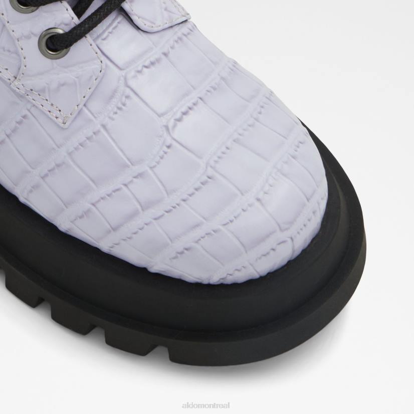 Aldo footwear VD8R3369 Aldo mode grandeur bottes de combat semelle crantée violet