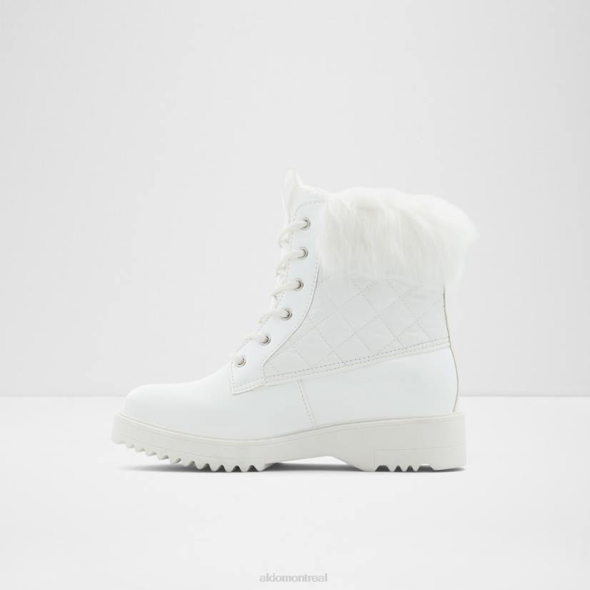 Aldo footwear VD8R3529 Aldo mode breadda botte de neige semelle crantée blanc