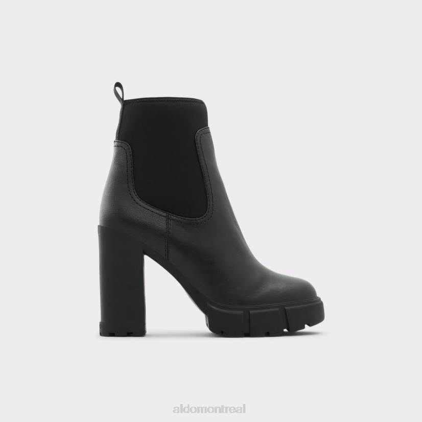 Aldo footwear sale VD8R10 Aldo mode cuir noir matière mixte plus audacieux