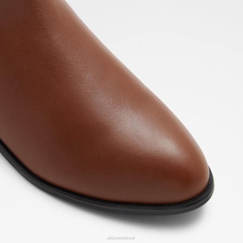 Aldo footwear sale VD8R3255 Aldo Riraven – botte d\'équitation à talon bloc, marron moyen, à la mode, nouvelle collection