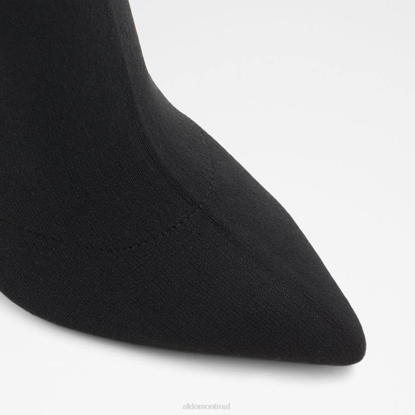 Aldo footwear sale VD8R3290 Aldo botte chaussette tylah noire à la mode