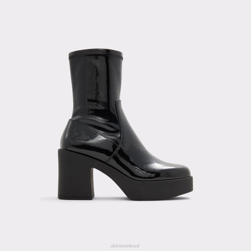 Aldo footwear sale VD8R3310 Aldo bottine fashion upstep vernie synthétique noire