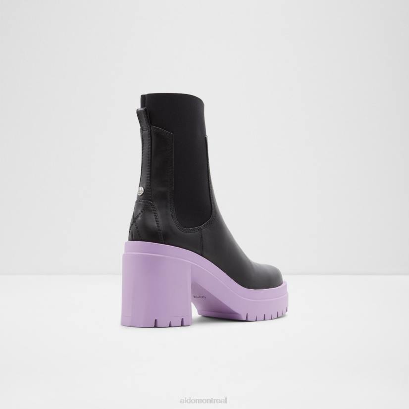 Aldo footwear sale VD8R3505 Aldo bigmood chelsea boot semelle crantée violet vif mode