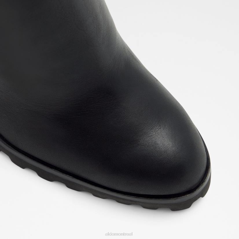 Aldo footwear sale VD8R3515 Aldo tealith bottine talon carré noir mode