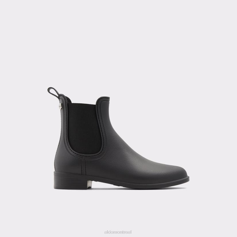 Aldo footwear sale VD8R9470 Aldo botte de pluie chelsea en caoutchouc synthétique noir