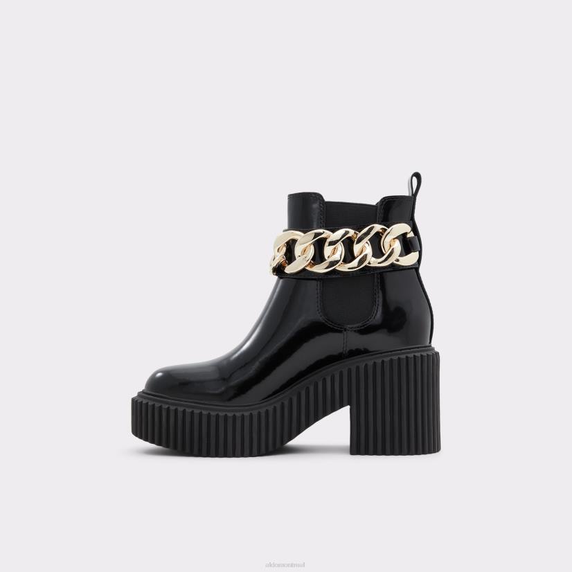 Aldo footwear sale VD8R9680 Aldo noir nouveauté mise à niveau botte chelsea semelle crantée mode