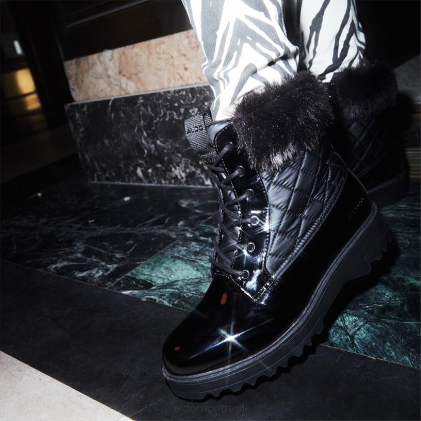 Aldo france VD8R551 Aldo pain de mode matelassé synthétique noir