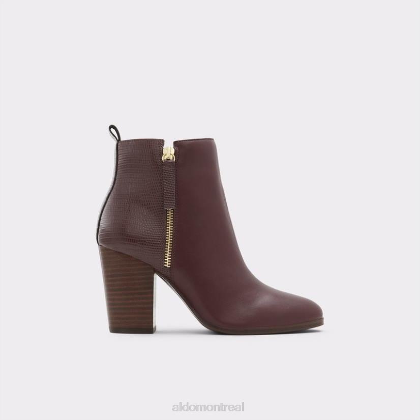 Aldo france VD8R566 Aldo cuir marron foncé matières mixtes mode noemieflex