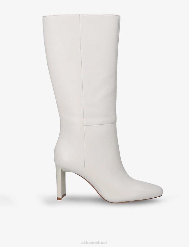 Aldo france chaussures homme VD8R11823 Aldo bottes hauteur genou en cuir lille blanc/oth fashion