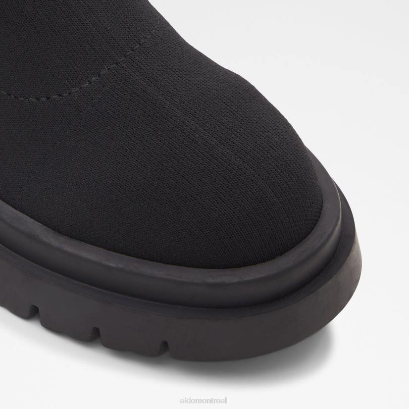 Aldo france chaussures homme VD8R6633 Aldo bottine bigact noire à la mode