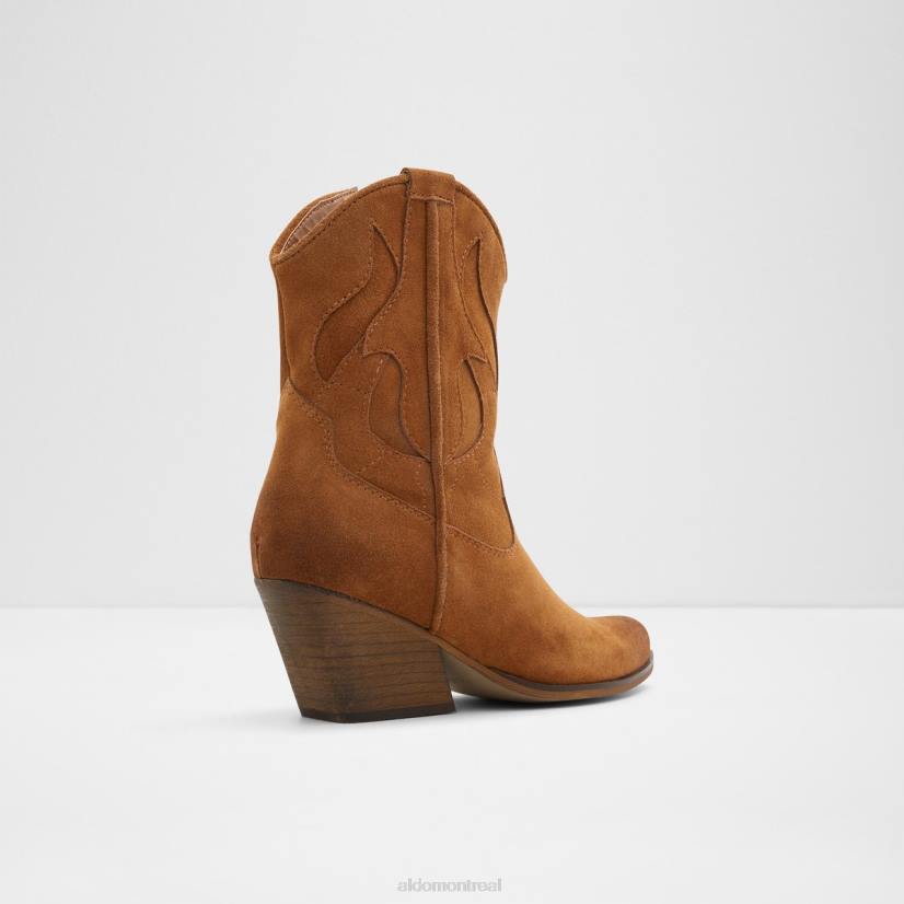 Aldo france chaussures homme VD8R9468 Aldo ulerani botte western mode cognac