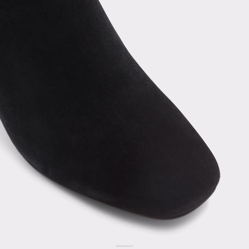 Aldo france chaussures homme VD8R9678 Aldo Botte haute en cuir et daim noir, satori, à la mode, nouvelle collection