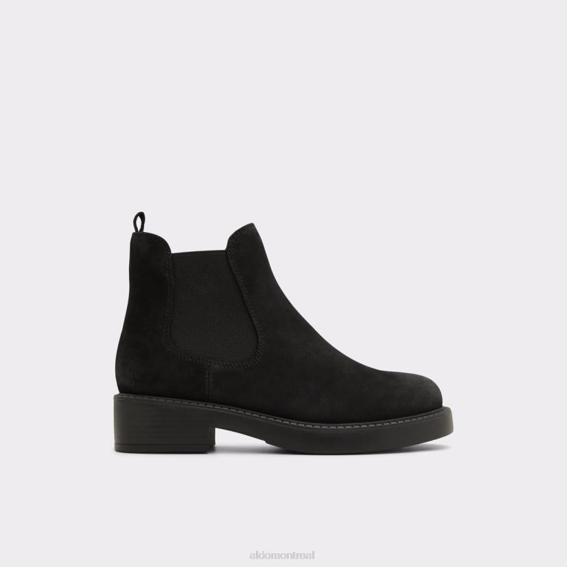 Aldo france sac VD8R3307 Aldo nouvelle arrivée mai botte chelsea semelle crantée cuir noir nubuck mode