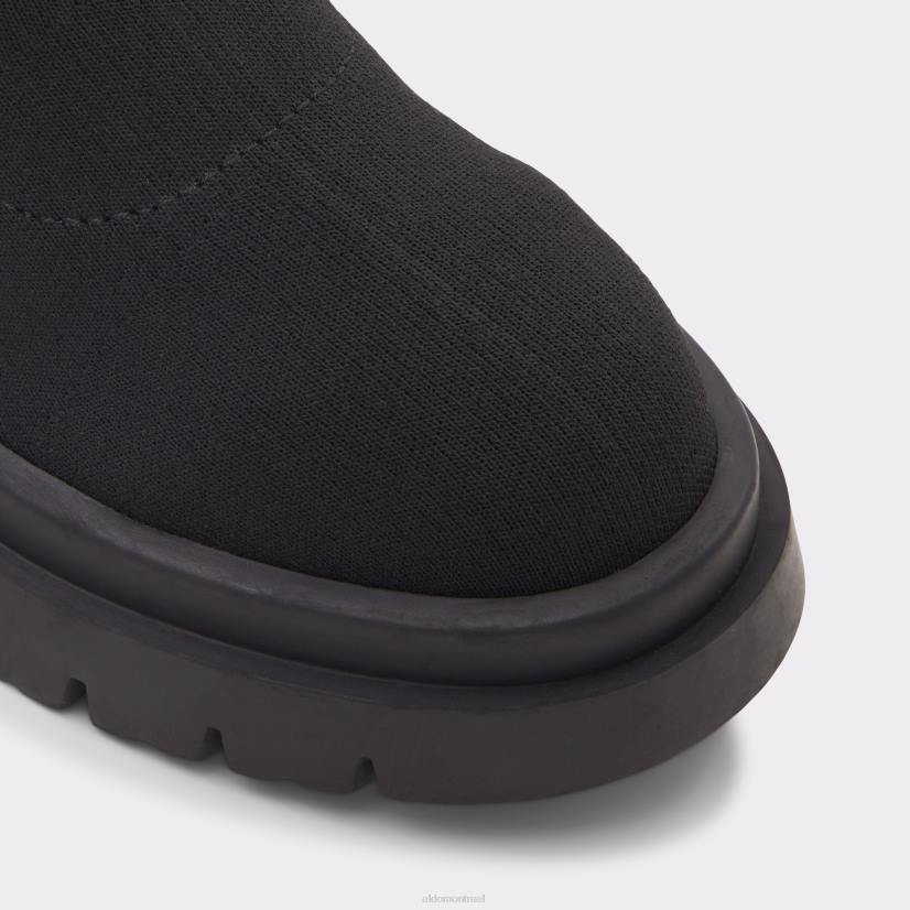 Aldo france sac VD8R9417 Aldo bigact chaussette botte semelle crantée noir mode