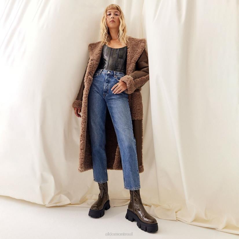 Aldo france sac VD8R9442 Aldo Mode kaki nouveauté grande semelle plate-forme bottine semelle à crampons