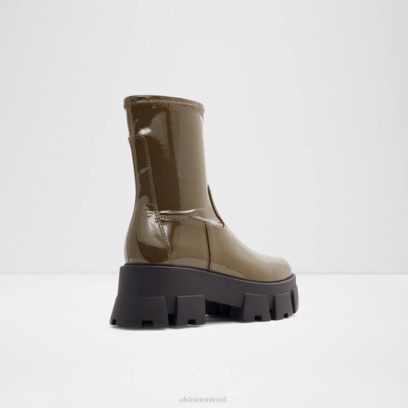Aldo france sac VD8R9442 Aldo Mode kaki nouveauté grande semelle plate-forme bottine semelle à crampons