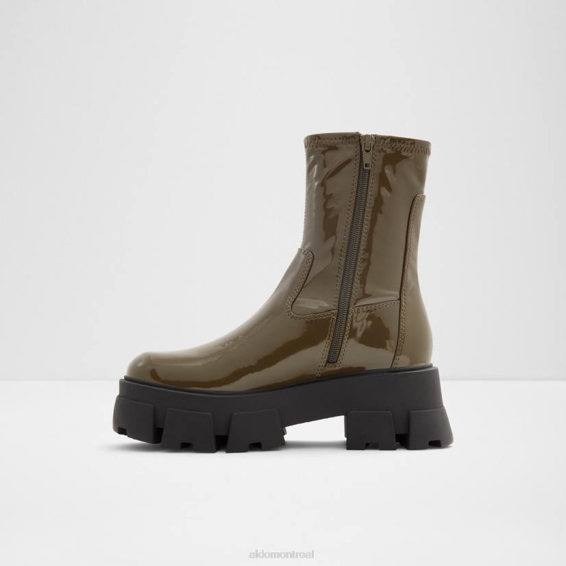 Aldo france sac VD8R9442 Aldo Mode kaki nouveauté grande semelle plate-forme bottine semelle à crampons